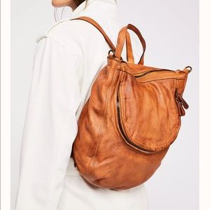 Beckett Leather convertible backpack